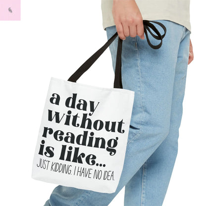 Book Lover Tote Bag, Funny Reading Quote, Literary Gift, Planner Bag, Library Tote, Reading Accessories, beach tote, grocery tote Printify