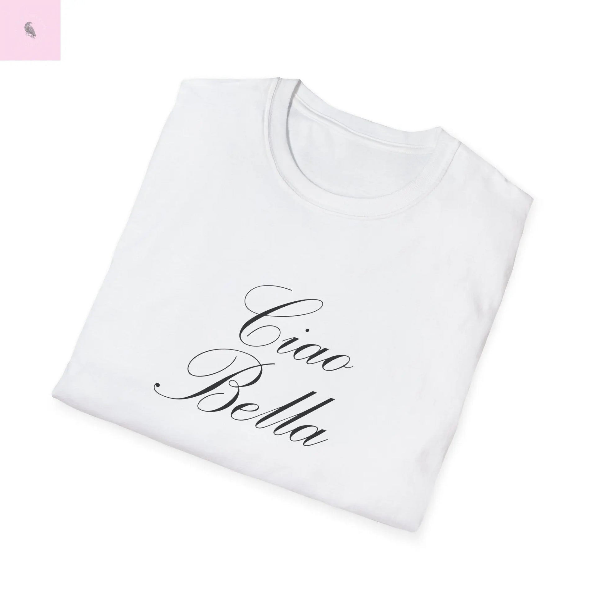 Ciao Bella Italy lovers  Softstyle T-Shirt the flirty crow
