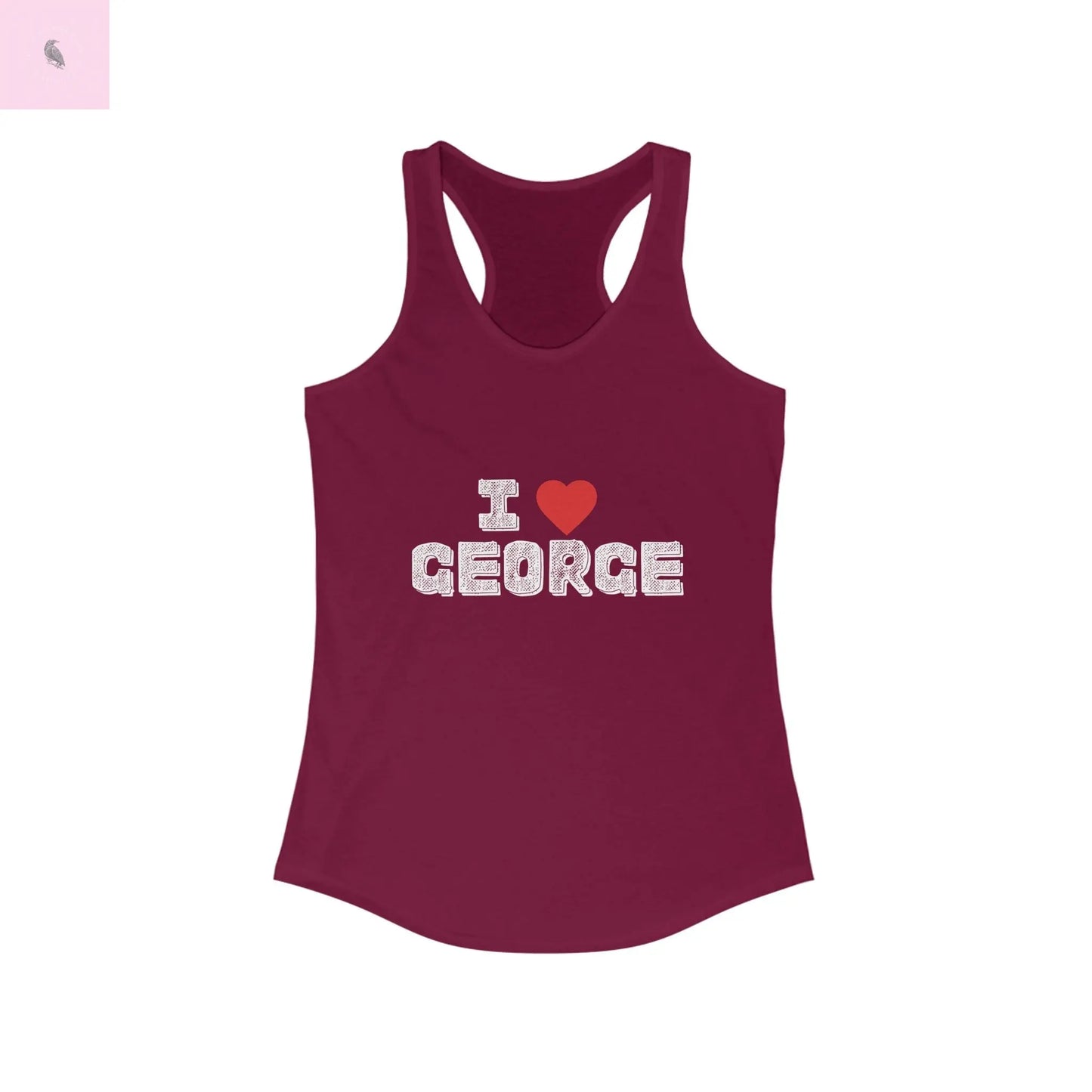 49er Fans George Kittle Women's Racerback Tank Printify