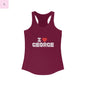 49er Fans George Kittle Women's Racerback Tank Printify