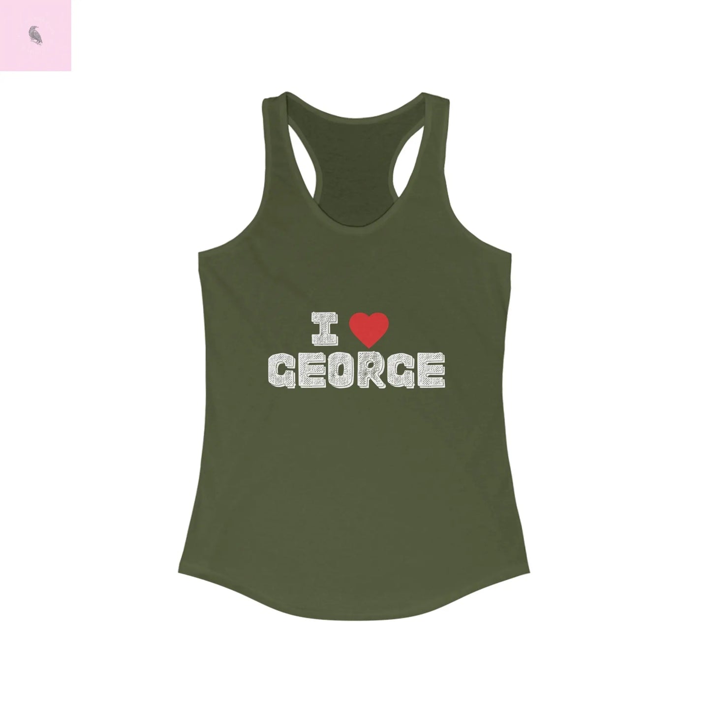 49er Fans George Kittle Women's Racerback Tank Printify
