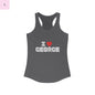 49er Fans George Kittle Women's Racerback Tank Printify