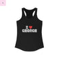 49er Fans George Kittle Women's Racerback Tank Printify