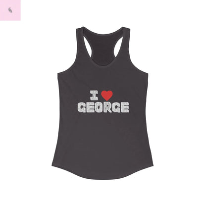 49er Fans George Kittle Women's Racerback Tank Printify
