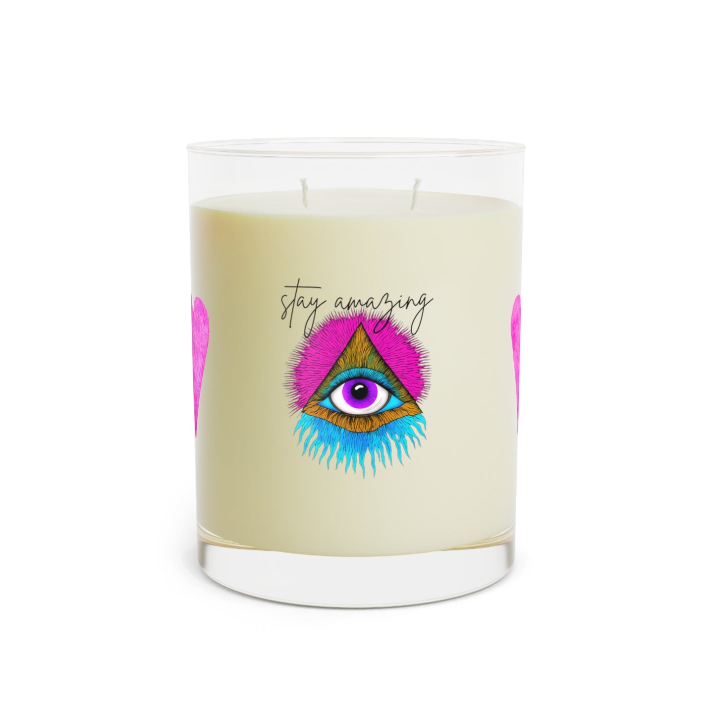 protection candle spiritual soy wax glass candle