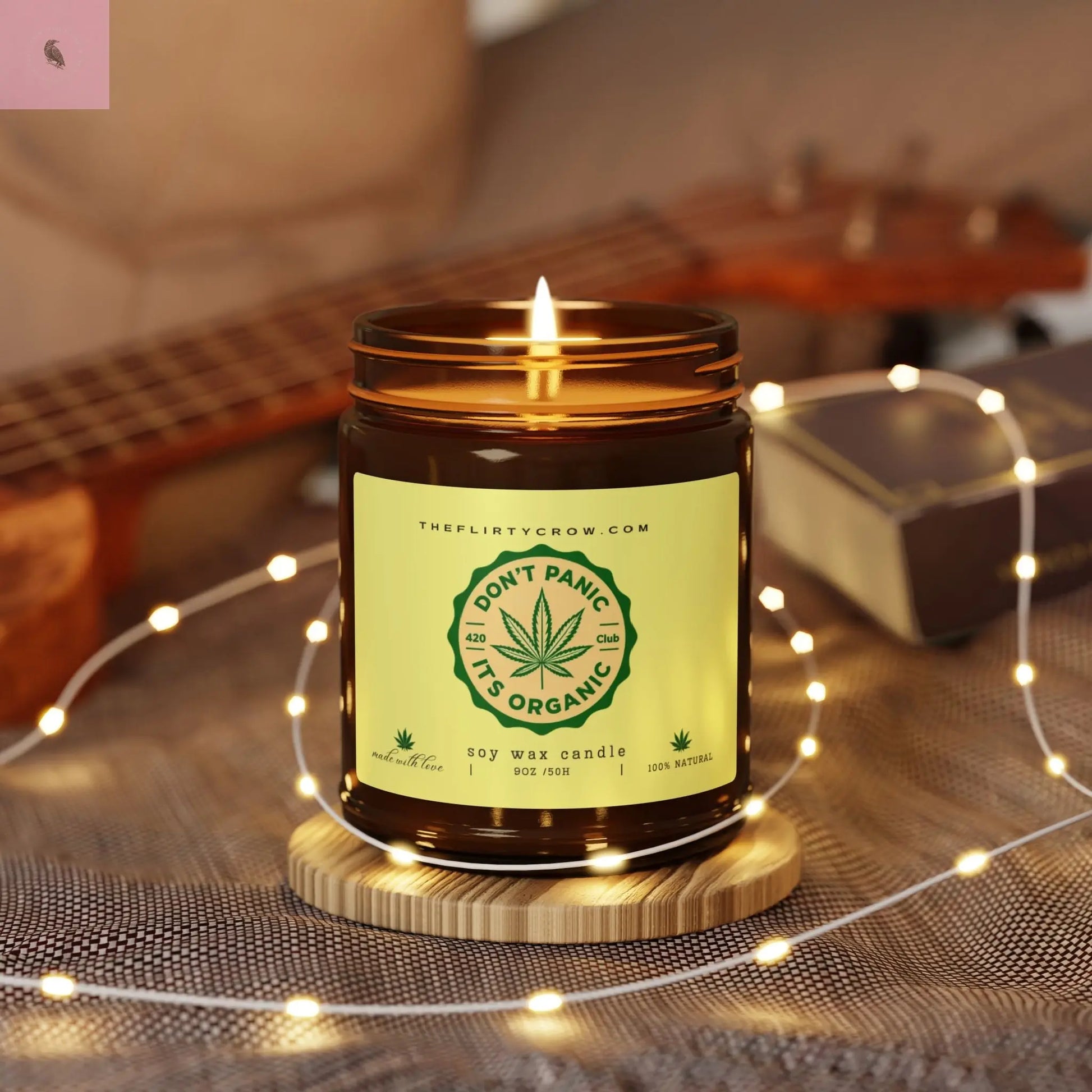 Candle Cannabis Club Soy - The flirty crow