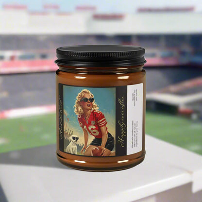 Football Lovers Candle The flirty crow
