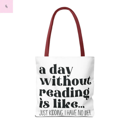 Book Lover Tote Bag, Funny Reading Quote, Literary Gift, Planner Bag, Library Tote, Reading Accessories, beach tote, grocery tote Printify