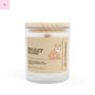 Glass Candle - Bull Dog Lover The flirty crow