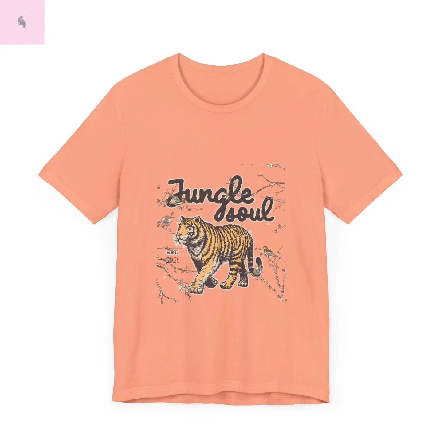 Tiger Tee, Unisex Tiger T-Shirt, Bella Canvas tshirt, Tiger Lover Shirt, Wild Animal Tee, Jungle tshirt, Nature lovers gift Printify