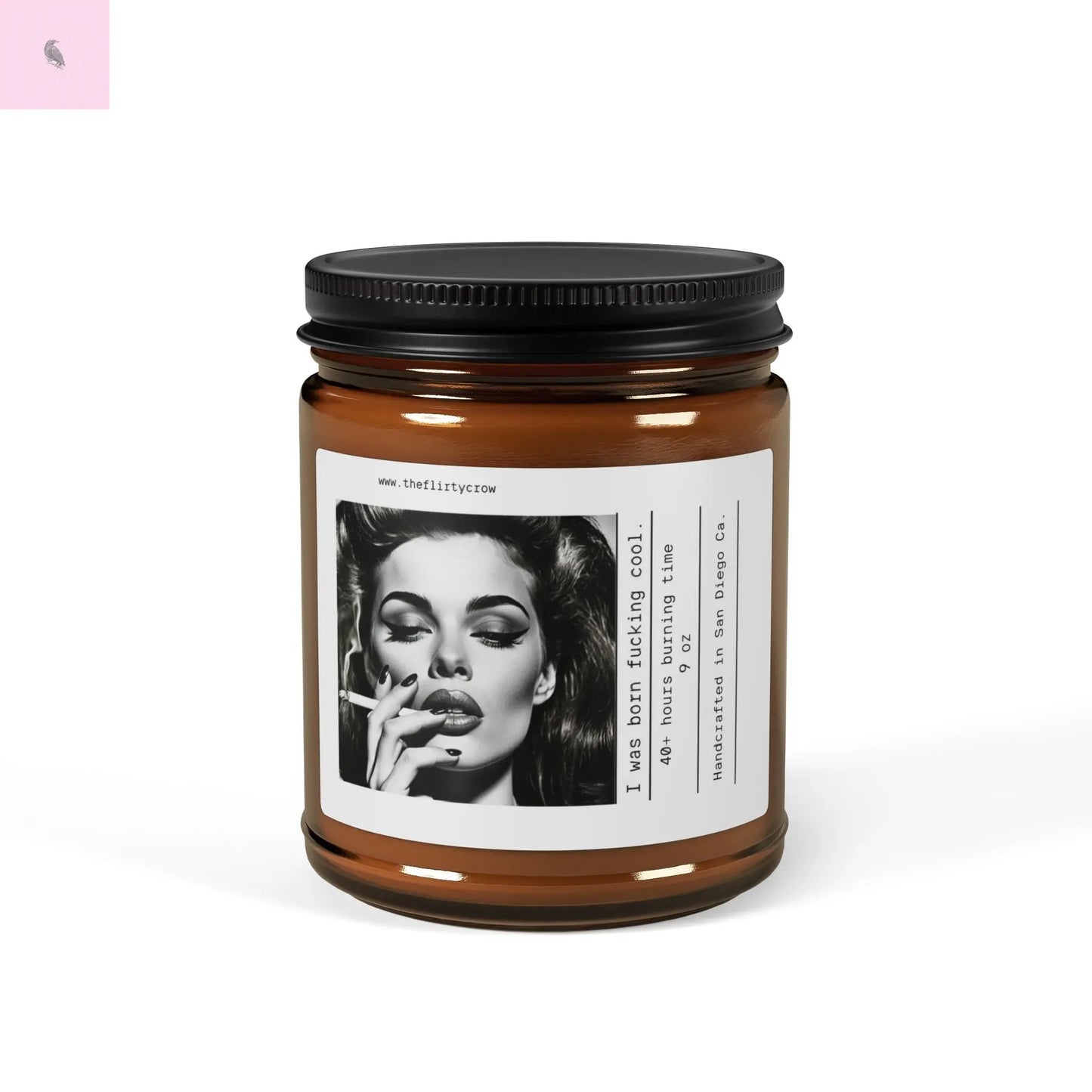 Scented soy cool AF  Candle Printify