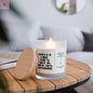 Birthday candle  soy wax candle. the flirty crow