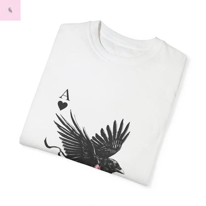 Crow Lovers Comfort Colors T-shirt - The flirty crow