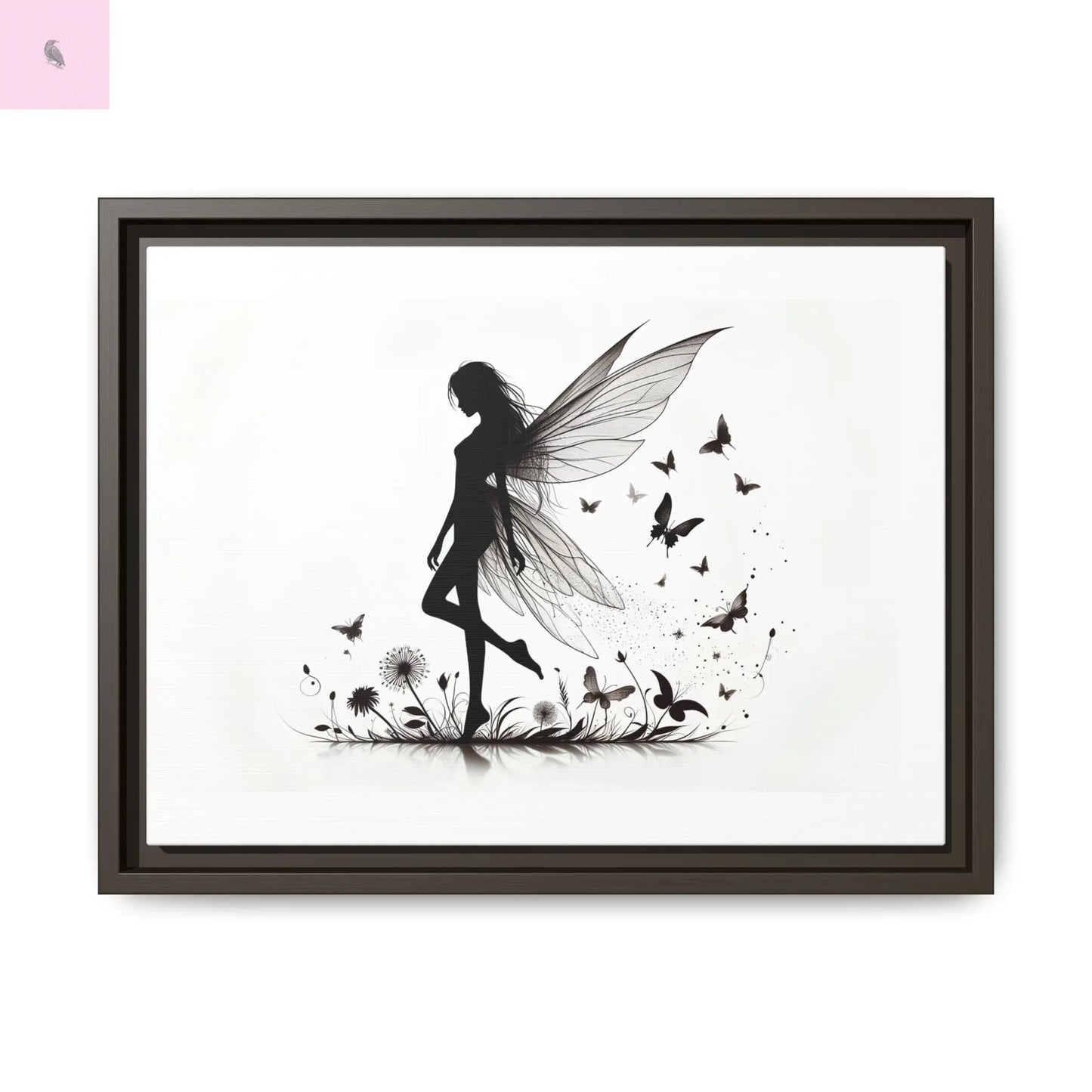 Fairy Canvas Wall Art - The flirty crow