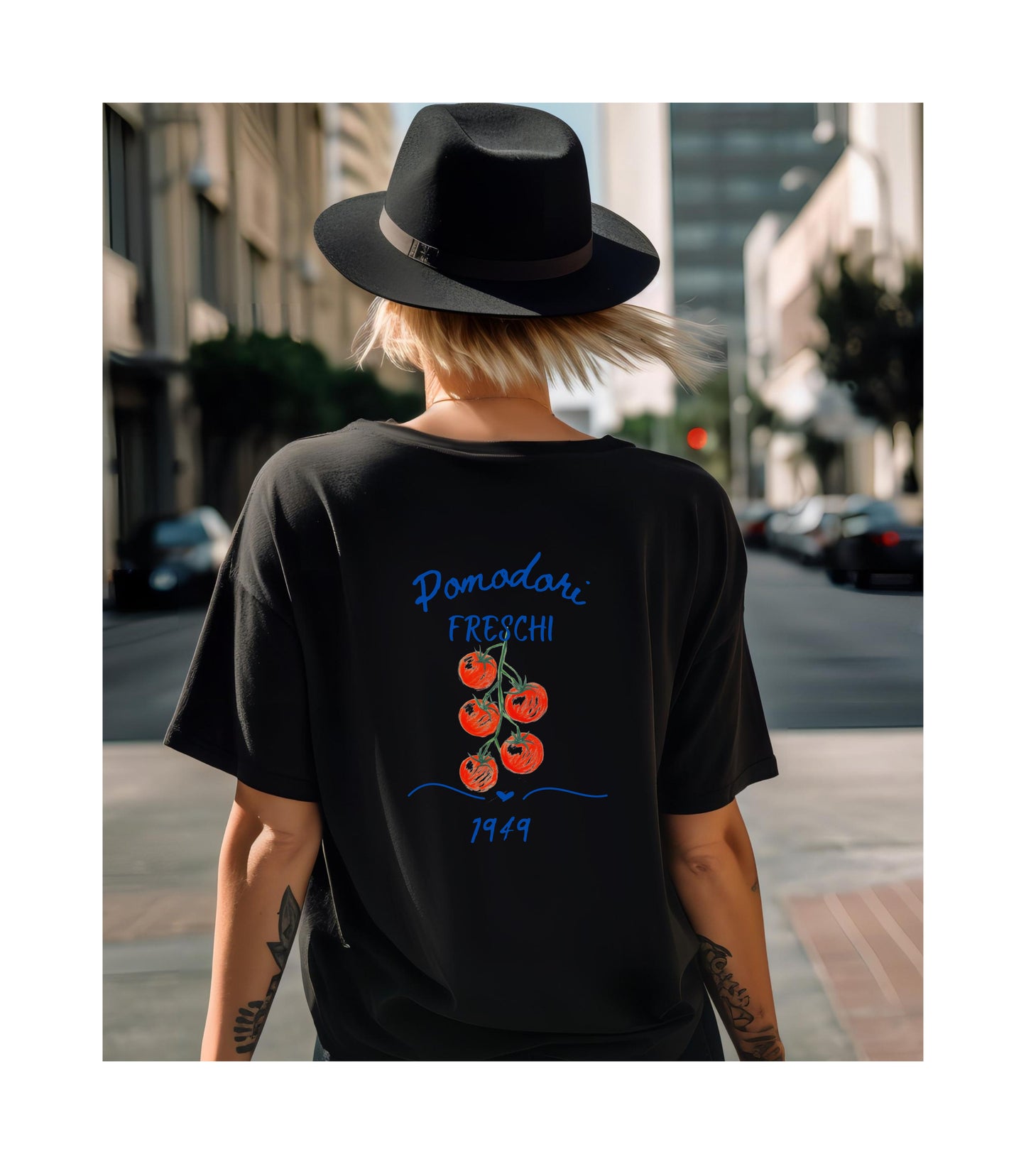 Fresh Tomato Graphic Tee, Farm to table tshirt,  Unisex Shirt, Farmhouse Vibe, Gift for Foodies, Summer Casual Wear, gift for gardener