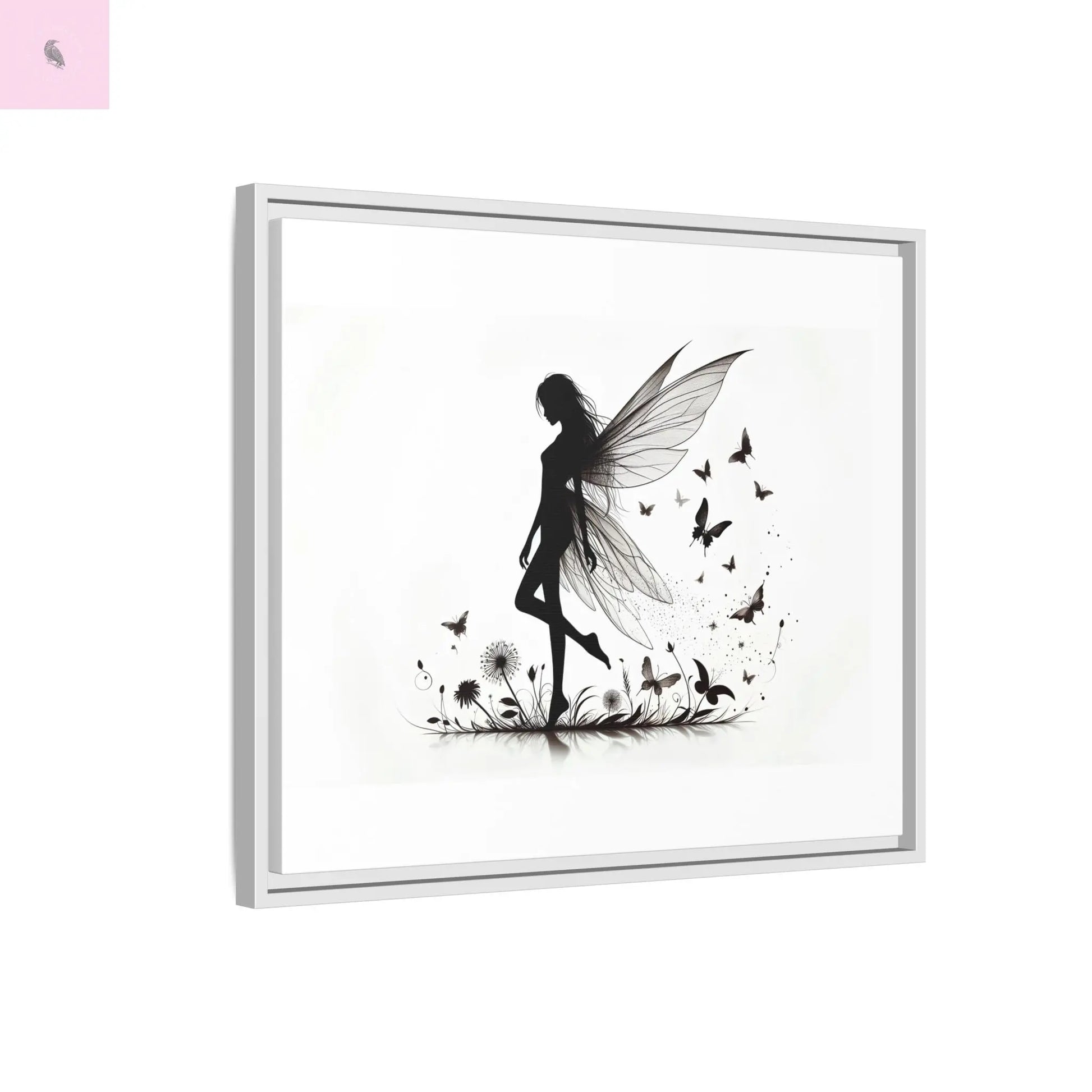 Fairy Canvas Wall Art - The flirty crow