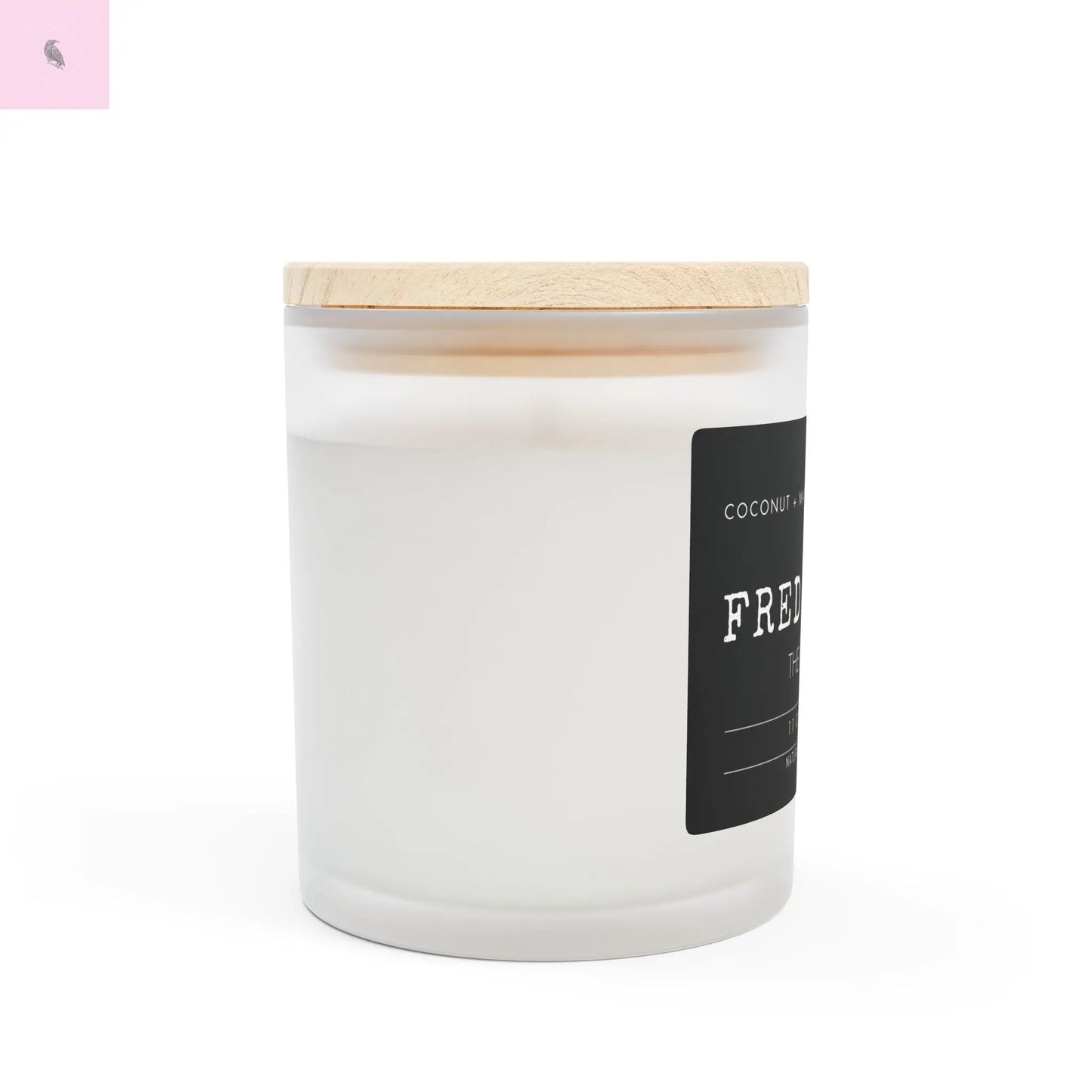 Candle - Fred Warner 49er Fan 11oz Frosted Glass Candle the flirty crow