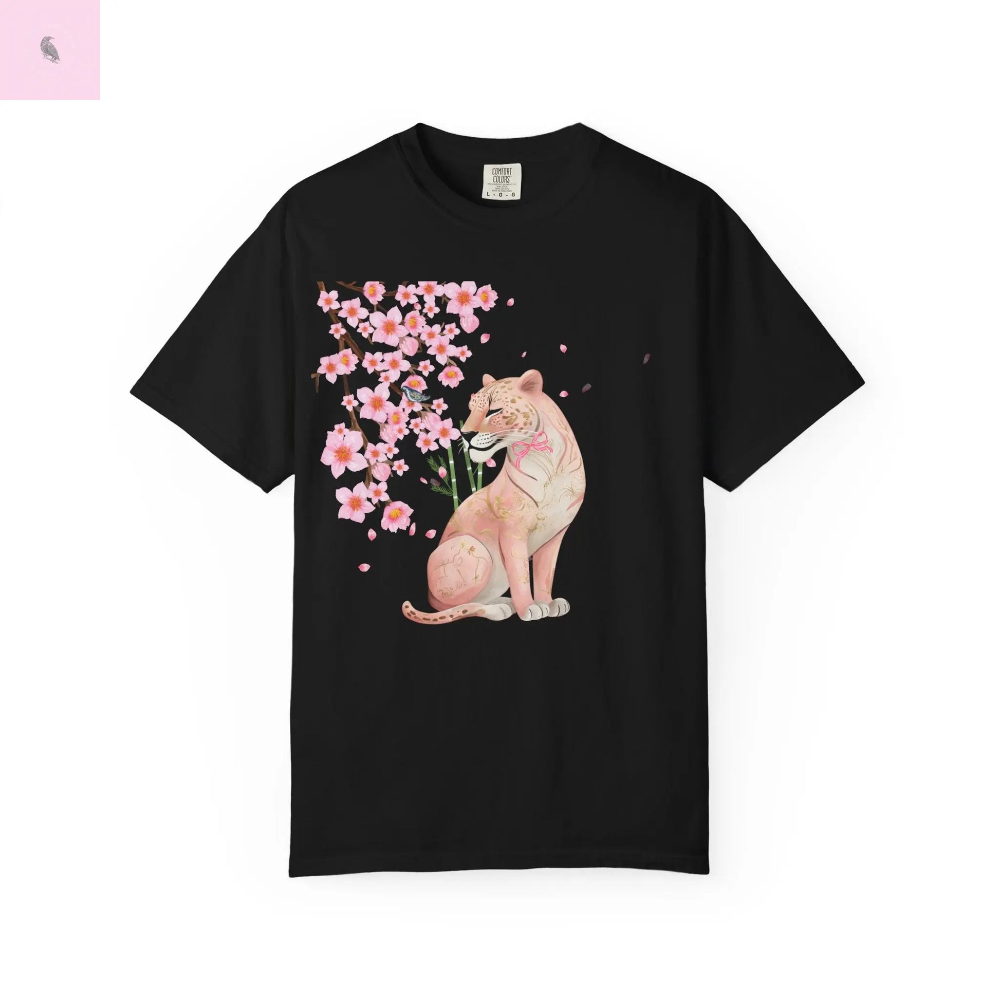 Chinoiserie Leopard T-shirt The flirty crow