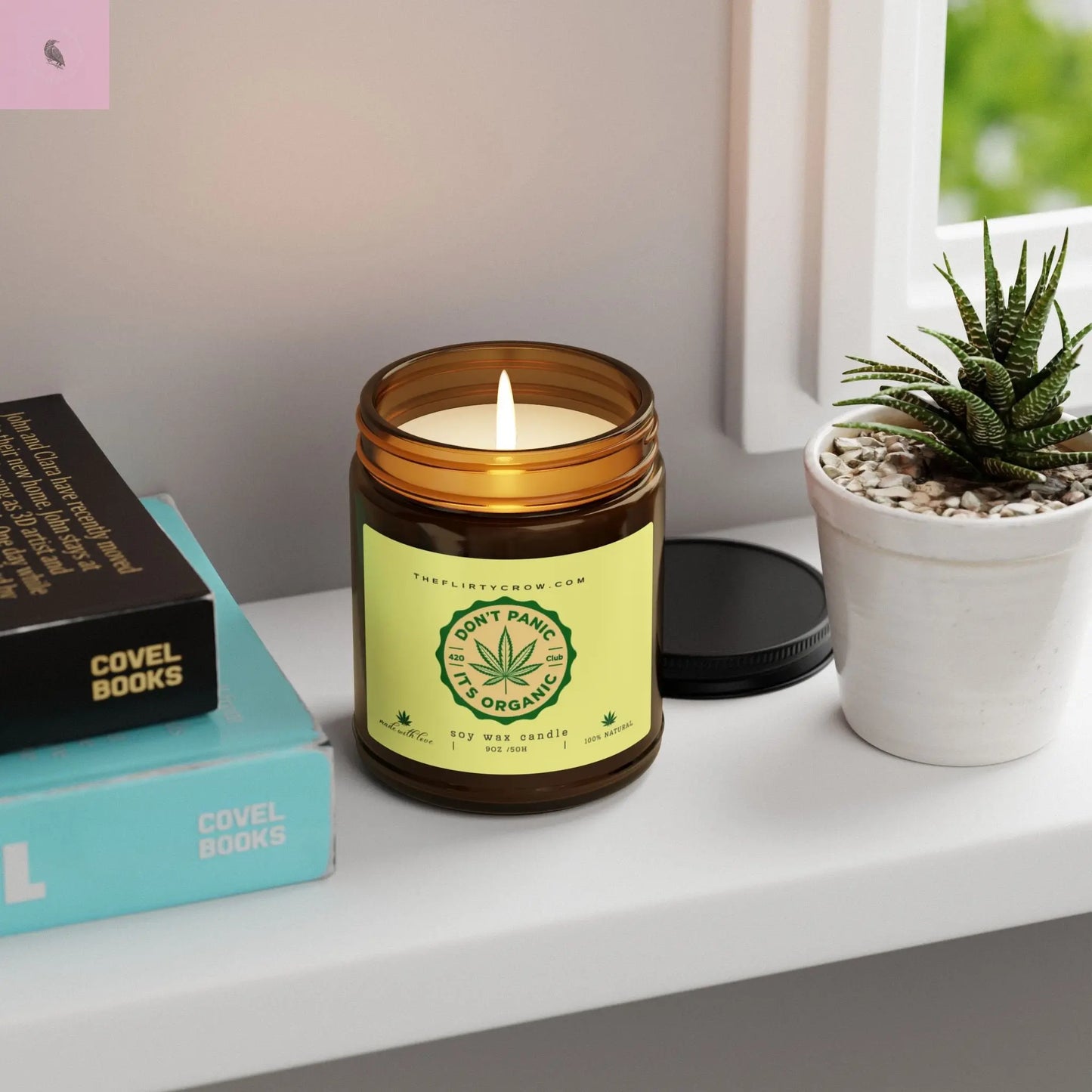 Candle Cannabis Club Soy - The flirty crow