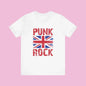Punk Rock Tee Shirt, Bella + Canvas Unisex Jersey Short Sleeve, Soft Cotton, Fun and Trendy, Cute Top, Quality Fabric, Graphic Tee, Rock the flirty crow
