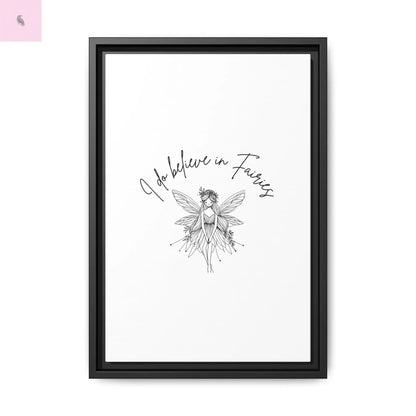 Fairies Canvas, Framed (Multi-color) - The flirty crow