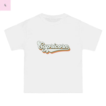Capricorn astrology lovers cottonT-Shirt - Short-Sleeve the flirty crow