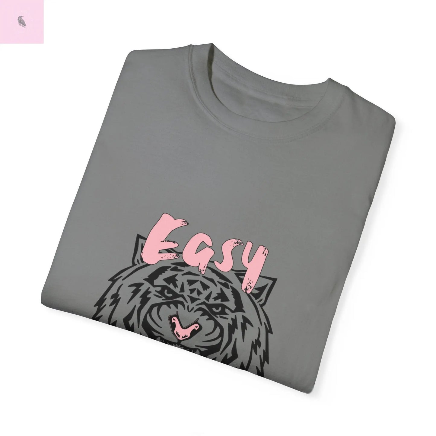 Easy Tiger Unisex custom colors T-Shirt - Fun Graphic Tee for Casual Wear The flirty crow