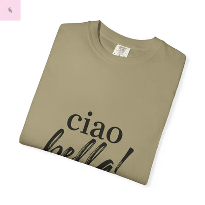 Ciao Bella Comfort Colors T-shirt - The flirty crow