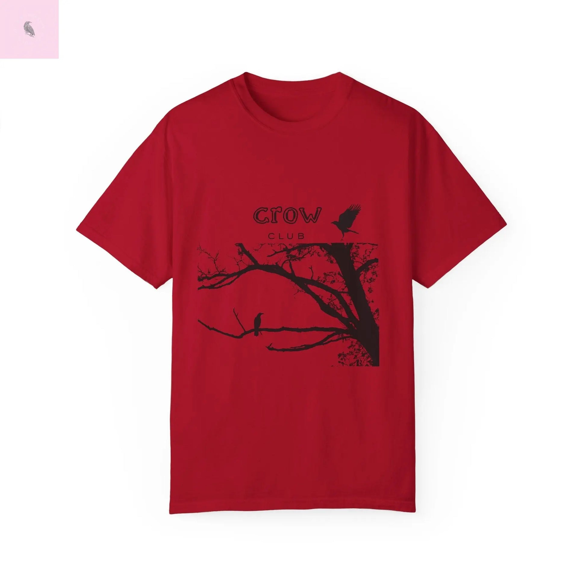 Unisex crow lover unique tshirt the flirty crow