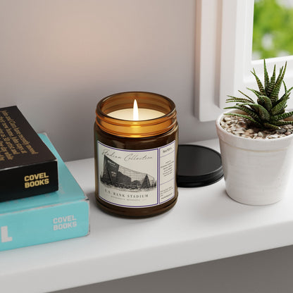 Minnesota Vikings Soy Candle , US Bank Stadium candle Printify