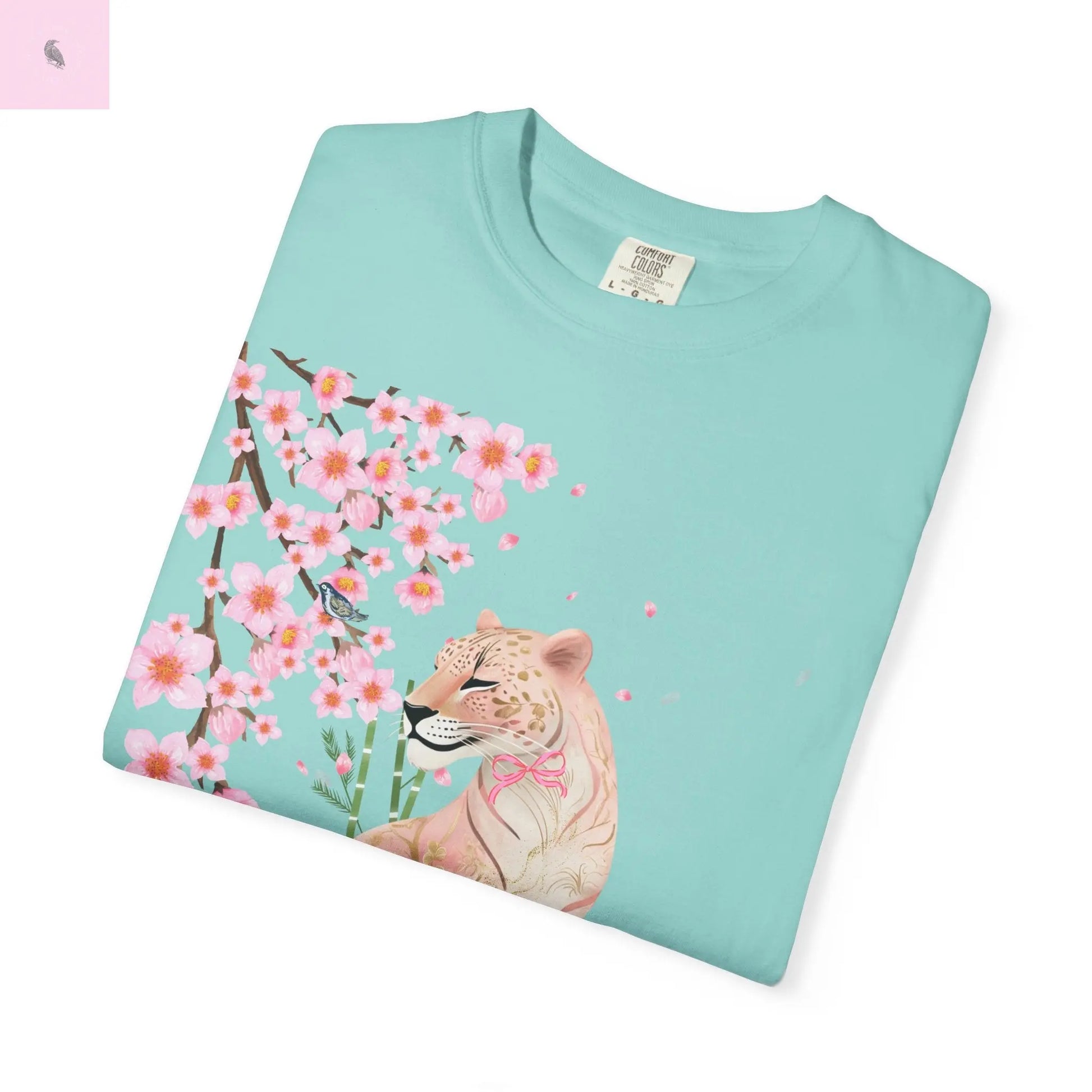 Chinoiserie Leopard T-shirt The flirty crow