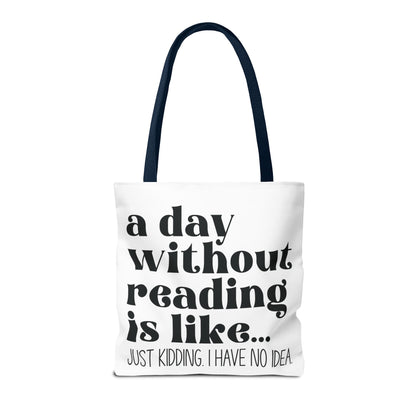Book Lover Tote Bag, Funny Reading Quote, Literary Gift, Planner Bag, Library Tote, Reading Accessories, beach tote, grocery tote