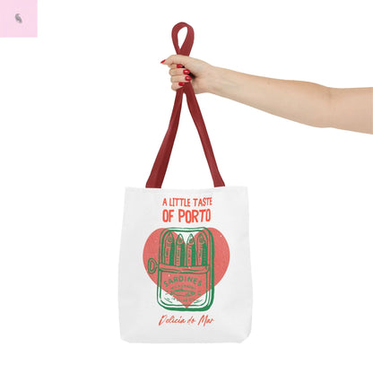 Porto-Inspired Tote Bag, Eco-Friendly Shopping Bag, Travel Tote, Gift for Food Lovers, Beach Bag, Everyday Carryall Printify