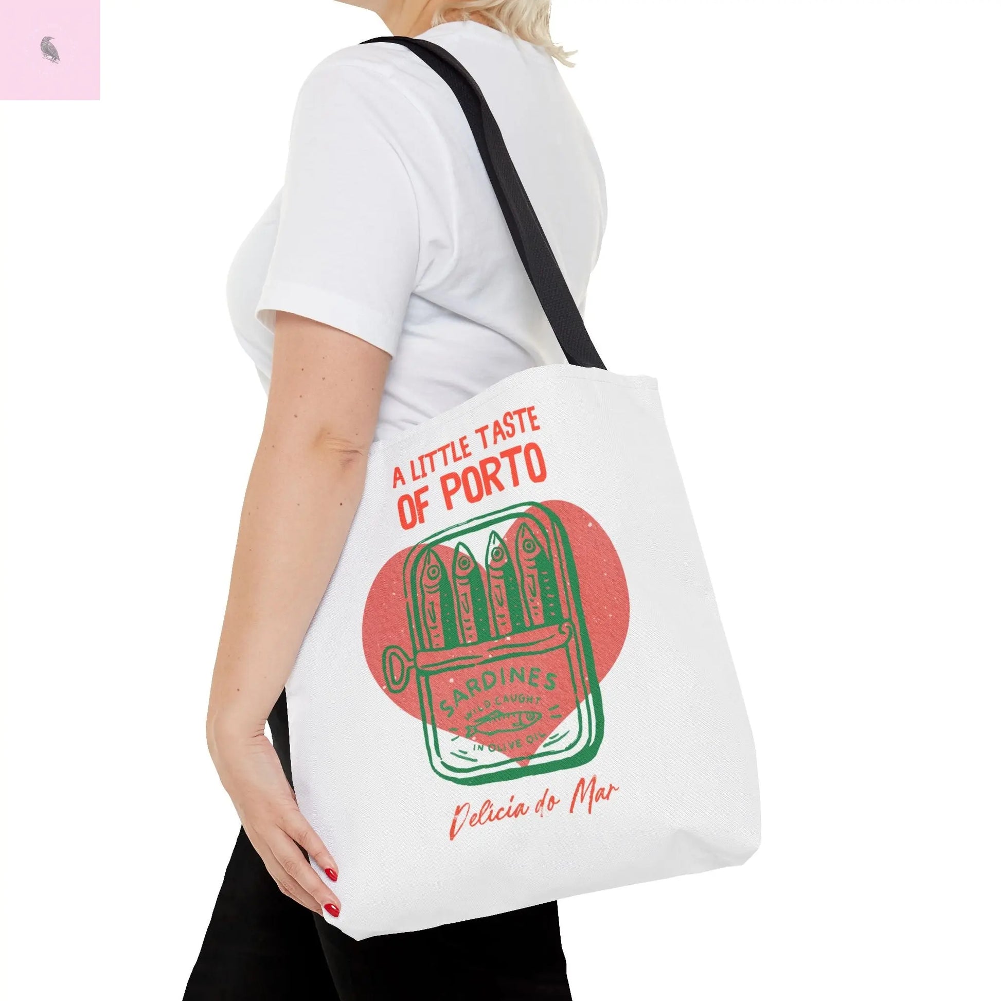 Porto-Inspired Tote Bag, Eco-Friendly Shopping Bag, Travel Tote, Gift for Food Lovers, Beach Bag, Everyday Carryall Printify
