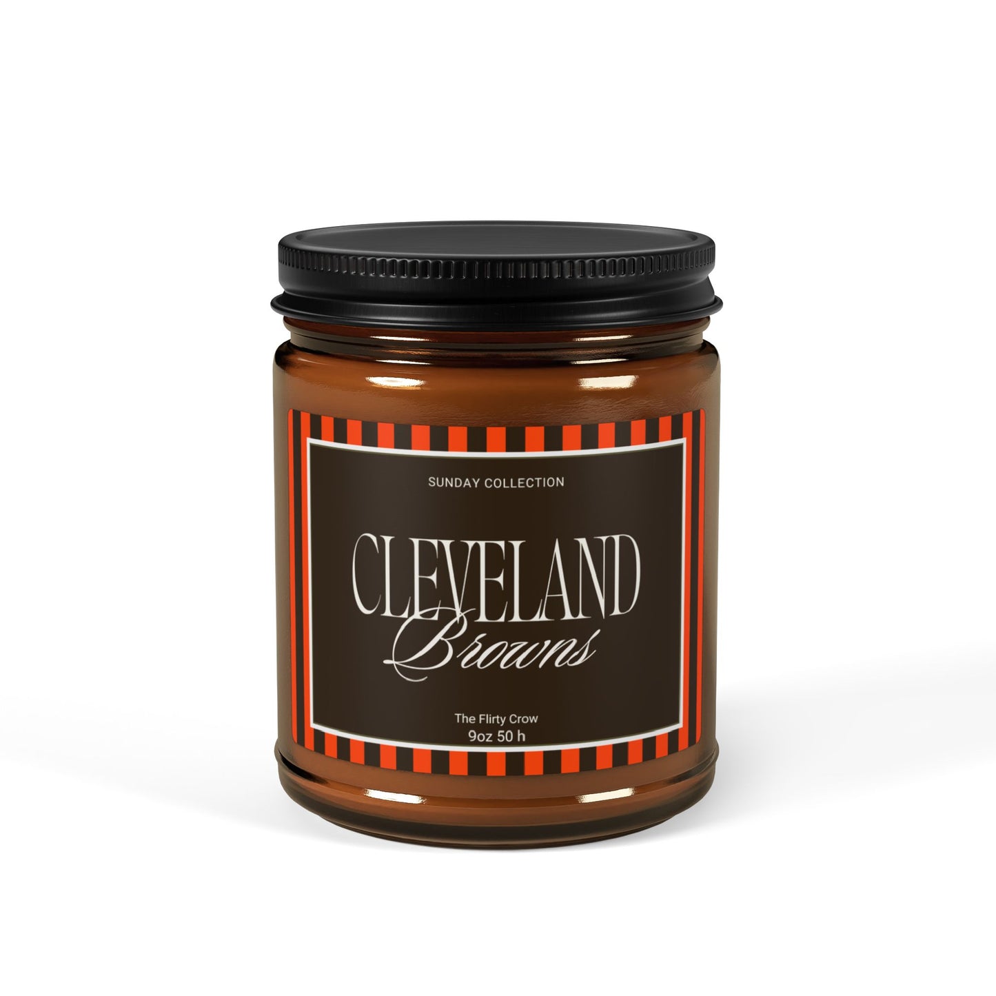 Cleveland Browns Soy Candle , Cleveland Brown fan