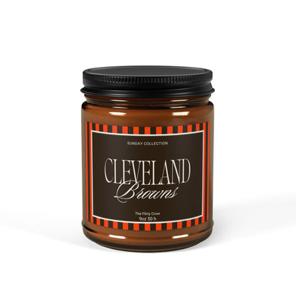 Cleveland Browns Soy Candle , Cleveland Brown fan