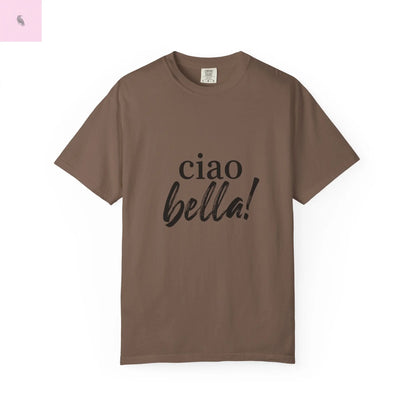 Ciao Bella Comfort Colors T-shirt - The flirty crow
