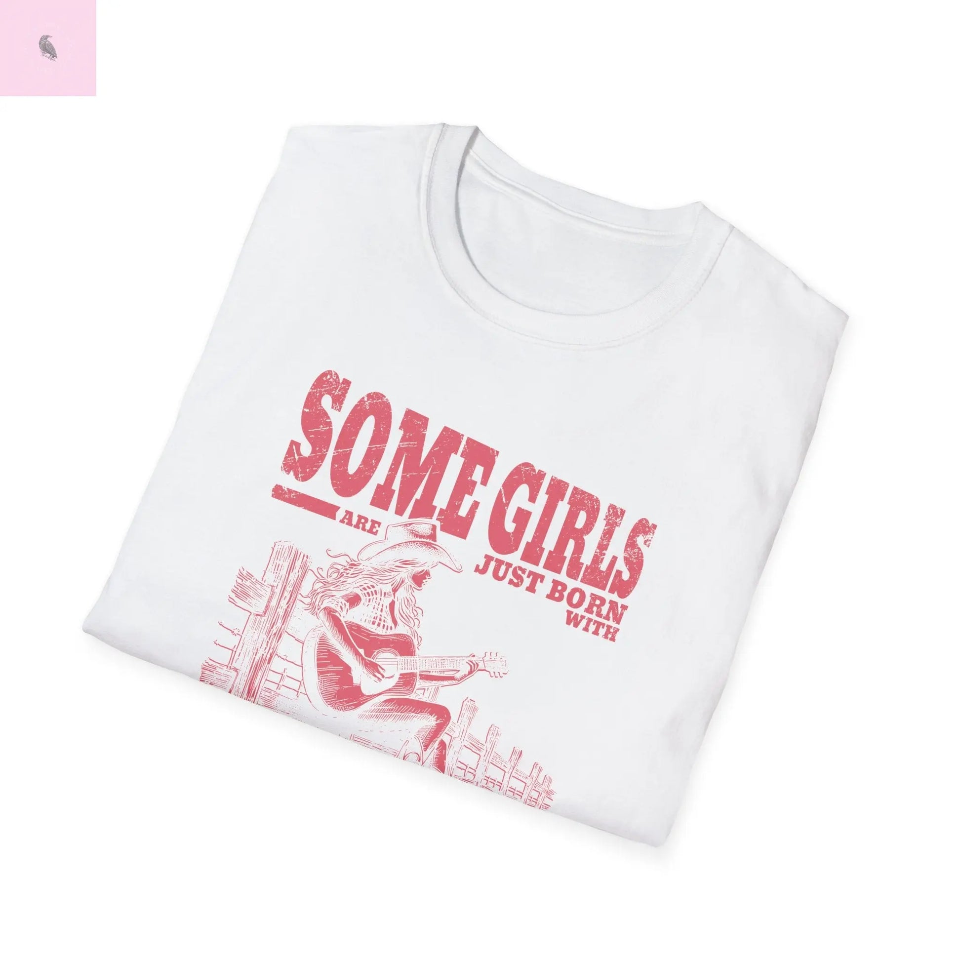 Some Girls Unisex Softstyle T-Shirt - Music Loves Soul Fashion Tee The flirty crow