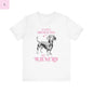 Adorable Short Sleeve Dachshund lovers Tee the flirty crow