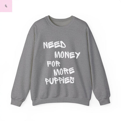 Dog Lovers Sweatshirt the flirty crow