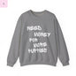Dog Lovers Sweatshirt the flirty crow