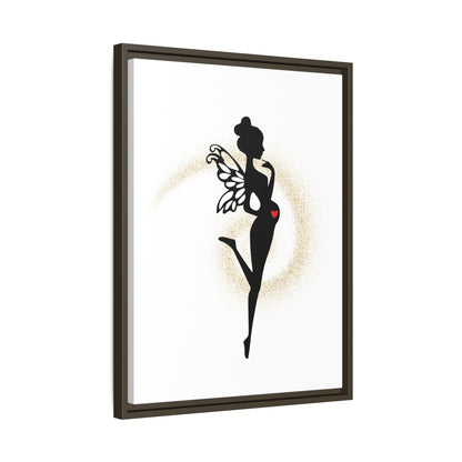 Framed Fairy Art Print - Enchanting Decor for Expecting Mothers, Baby Shower Gift, Elegant Nursery Wall Art, Whimsical Home Accent - The flirty crow