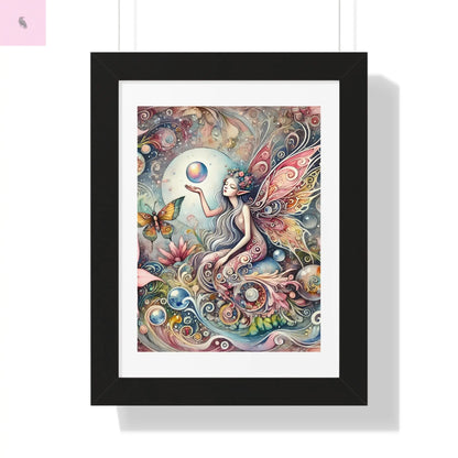 Mystical Fairy framed wall art. - The flirty crow