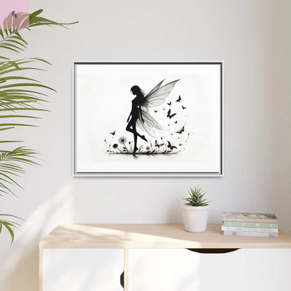 Fairy Canvas Wall Art - The flirty crow