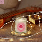 Mushroom retro Scented Candles, Coconut Apricot Wax (4oz, 9oz) the flirty crow