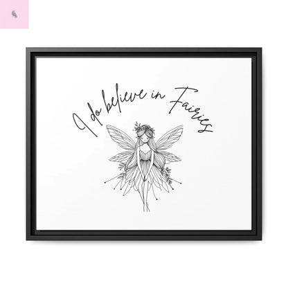 Fairies Canvas, Framed (Multi-color) - The flirty crow