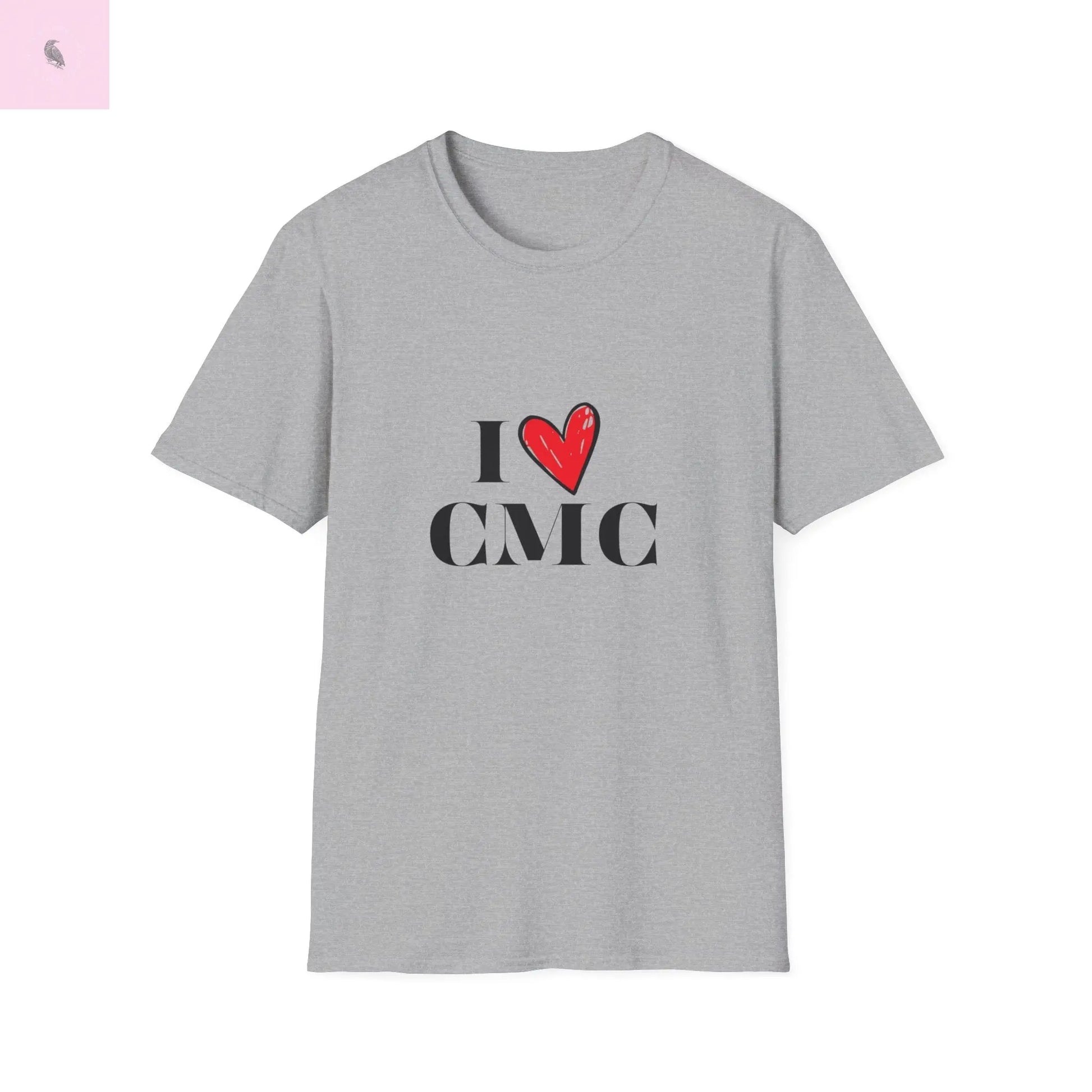 I Love CMC Unisex 49erT-Shirt, gift for niner fan, Game Day tee, 49er tshirt Printify