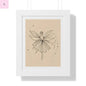 Whimsical Fairy Framed Vertical wall art - Enchanting Home Decor for fairy Lovers - The flirty crow