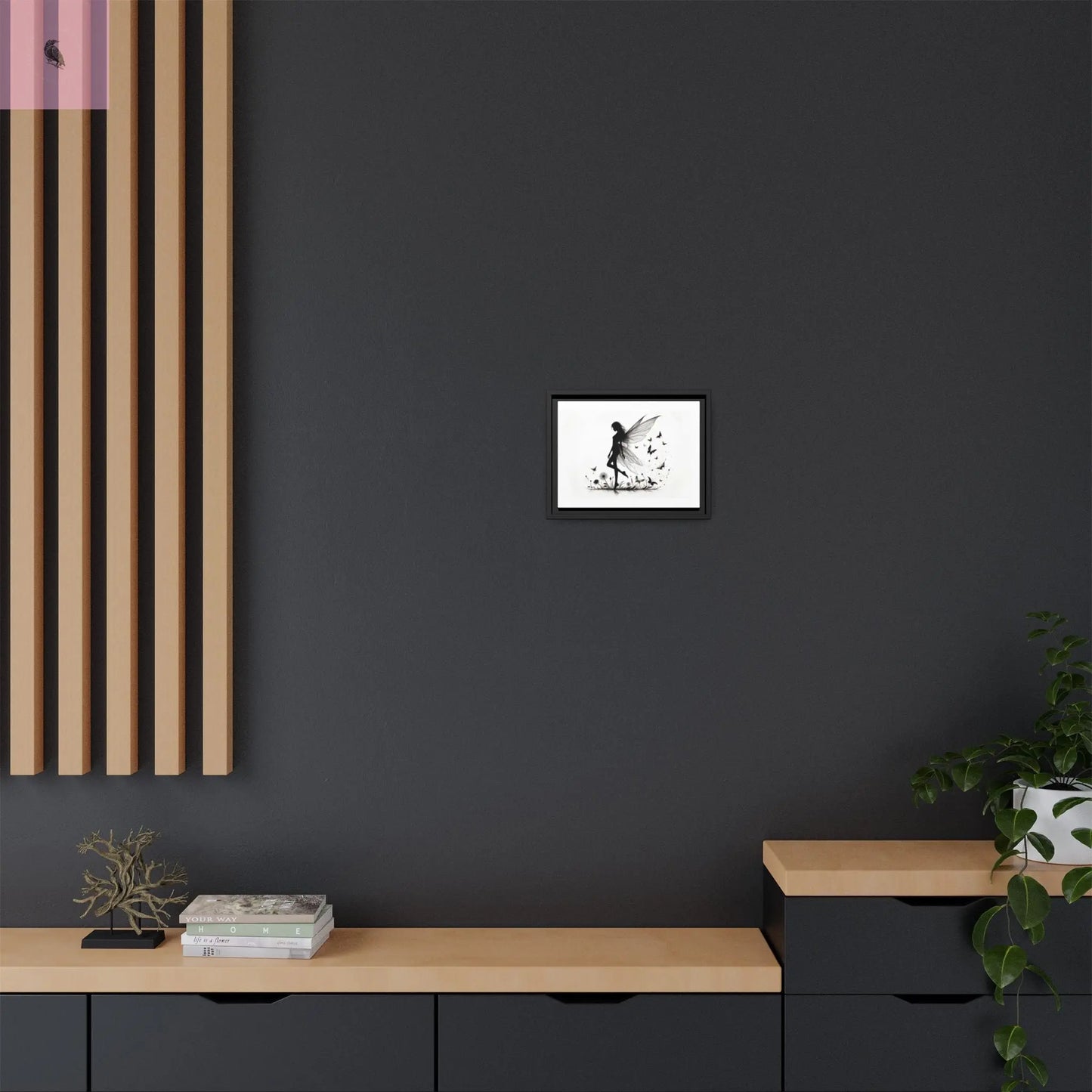 Fairy Canvas Wall Art - The flirty crow