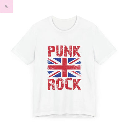 Punk Rock Tee Shirt, Bella + Canvas Unisex Jersey Short Sleeve, Soft Cotton, Fun and Trendy, Cute Top, Quality Fabric, Graphic Tee, Rock the flirty crow